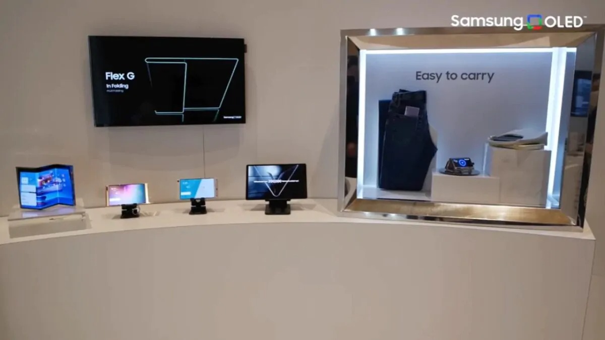 prototipe Samsung Flex OLED