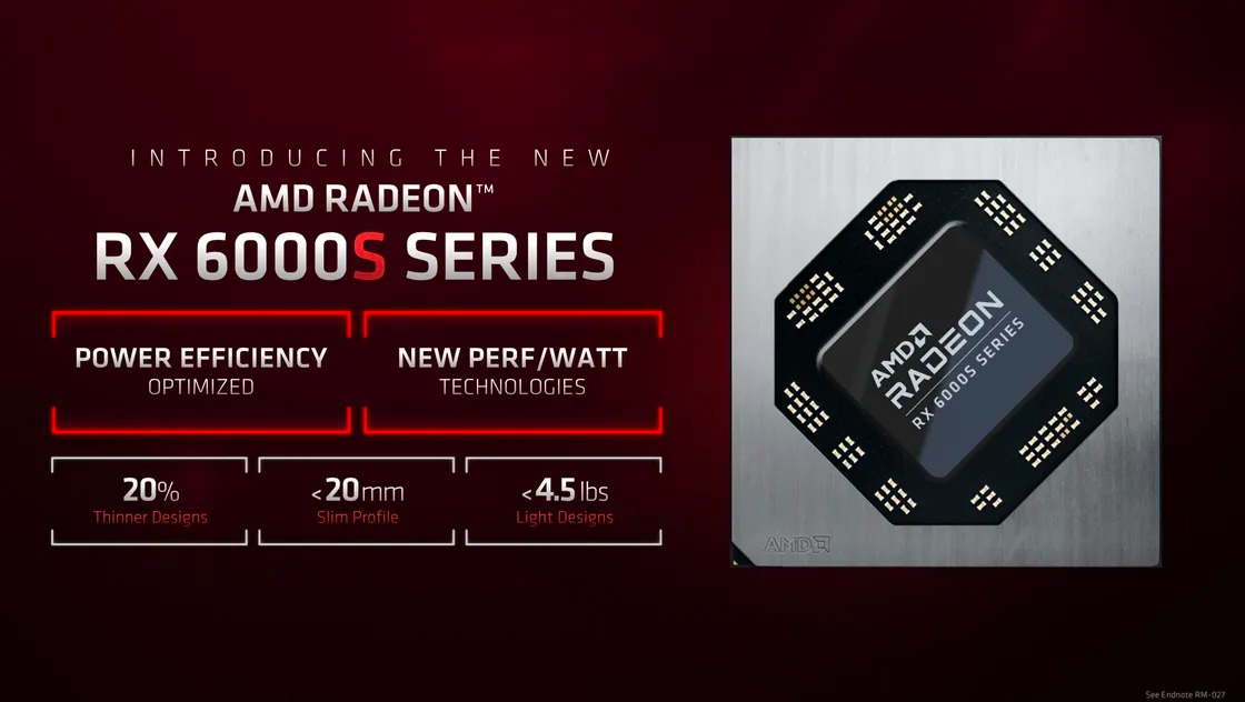 AMD Umumkan Radeon RX 6000M dan RX 6000S Series untuk Laptop Gaming Terbaru di 2022 3 radeon Rx 6000S Series