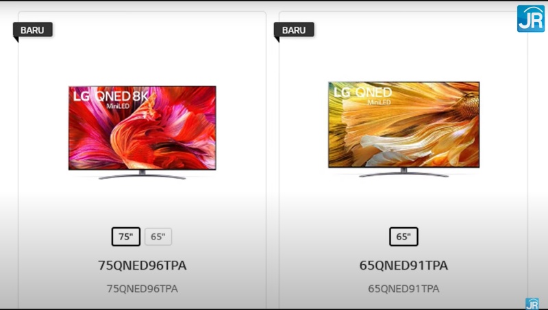 Review Smart TV LG 65QNED91: Memukau dgn Quantum Dot, Nano Cell, dan Mini LED 2 varian tv lg