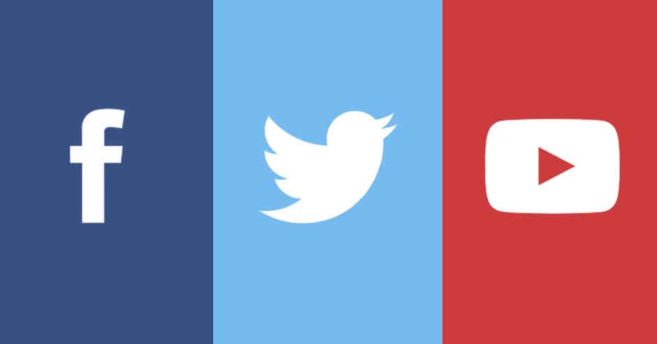 Konflik Rusia-Ukraina, Youtube, Facebook dan Twitter Hentikan Monetisasi Kanal Media 2 Facebook Twitter Youtube