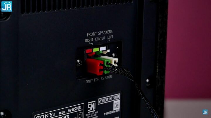 review Sony HT S40R