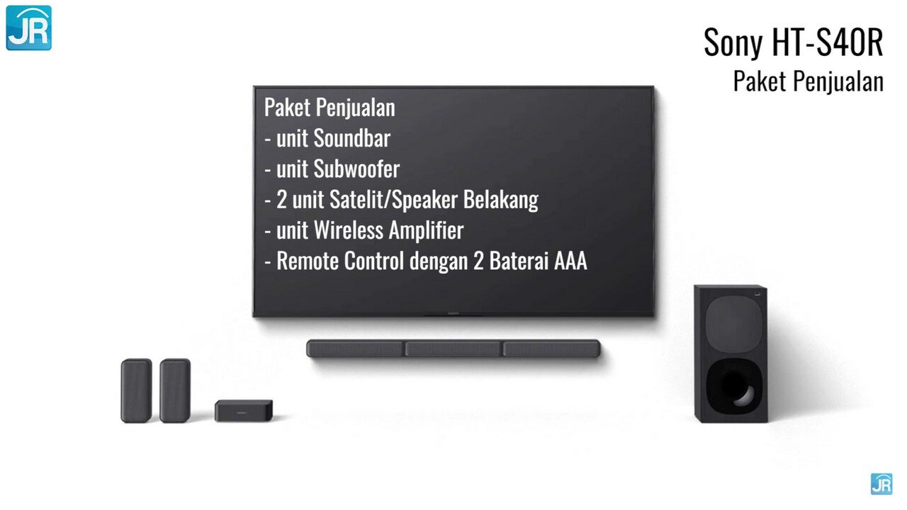 review Sony HT S40R 
