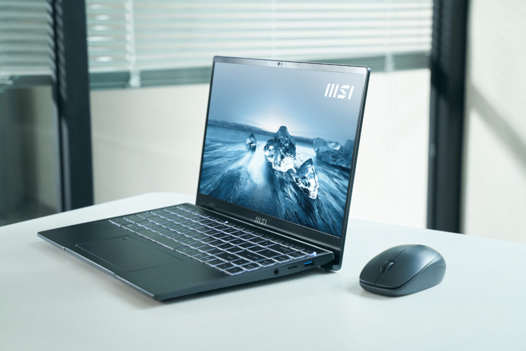 MSI Prestige 14 laptop bisnis