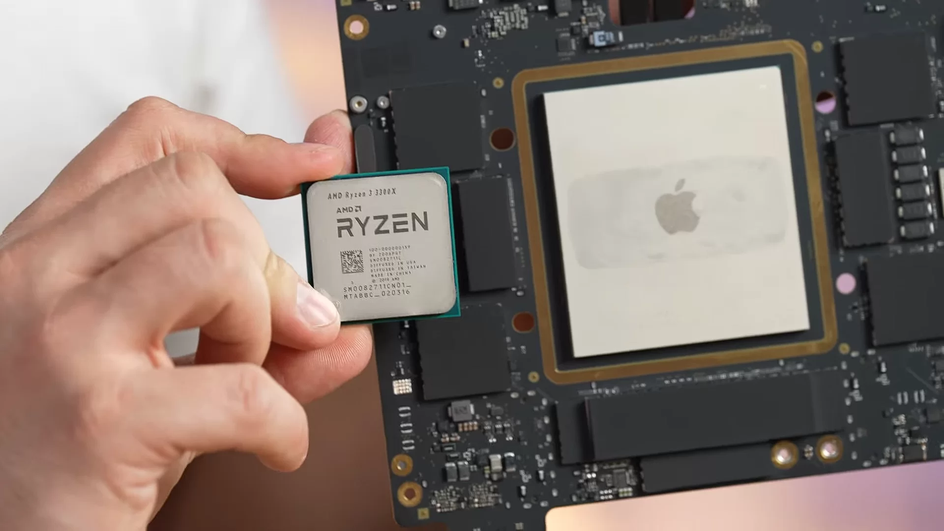 Ukuran prosesor Apple M1 Ultra