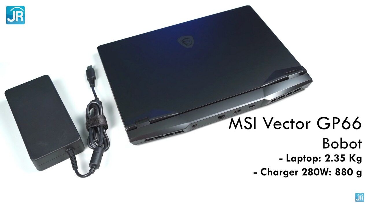 review MSI Vector GP66 - Intel Core Gen 12