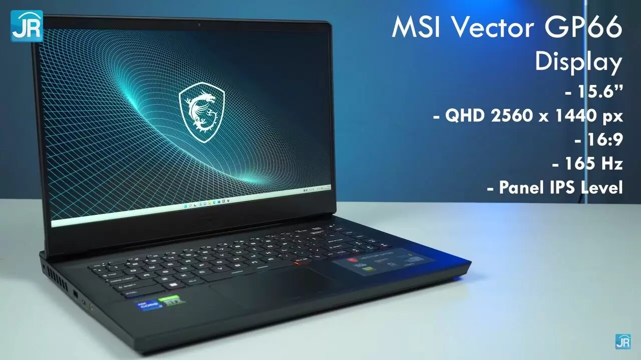review MSI Vector GP66 - Intel Core Gen 12