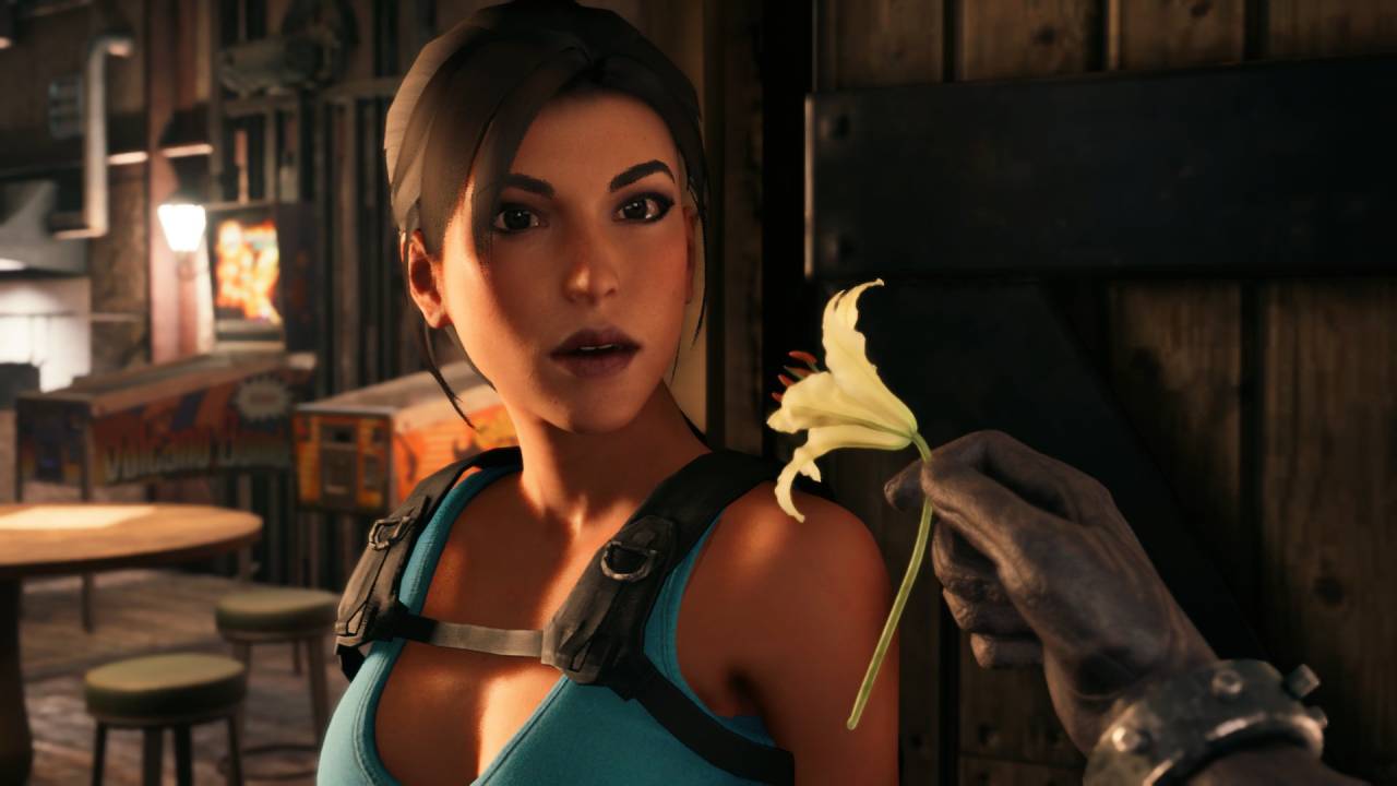 Semakin Aneh, Lara Croft dan Ada Wong Kini “Mampir” ke FF VII Remake 15 tomb raider ff vii remake