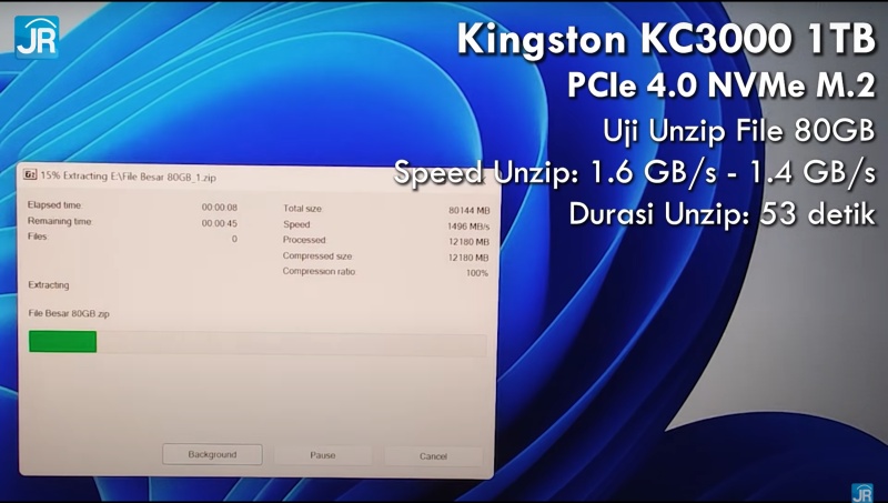 Kingston KC3000 1TB 21