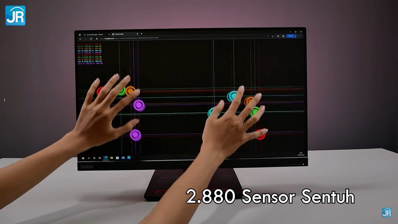Review Lenovo ThinkVision T24t-20: Monitor Touchscreen Kelas Bisnis, Bisa Untuk Content Creator 1 Review Lenovo ThinkVision T24t 20 21