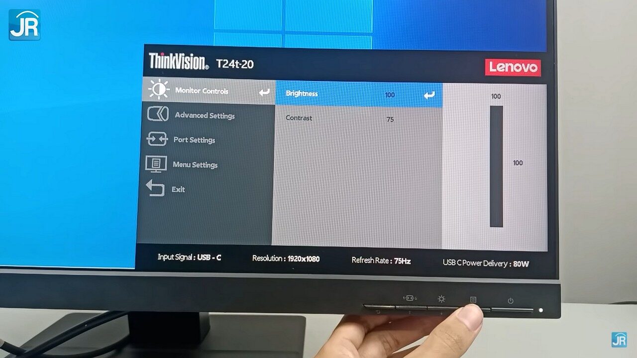 Review Lenovo ThinkVision T24t-20: Monitor Touchscreen Kelas Bisnis, Bisa Untuk Content Creator 9 Review Lenovo ThinkVision T24t-20