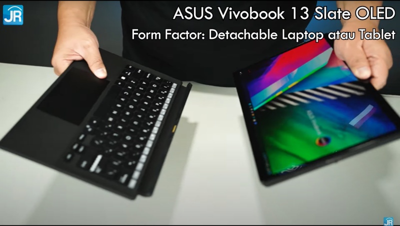 Review ASUS Vivobook 13 Slate OLED (T3300): Tablet Windows Layar OLED untuk Nonton, Kerja, Sekolah 9 ASUS Vivobook 13 Slate OLED T3300 11