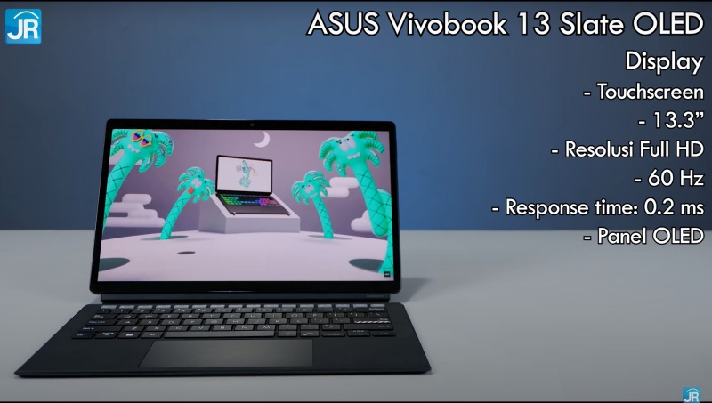 Review ASUS Vivobook 13 Slate OLED (T3300): Tablet Windows Layar OLED untuk Nonton, Kerja, Sekolah 13 ASUS Vivobook 13 Slate OLED T3300 16