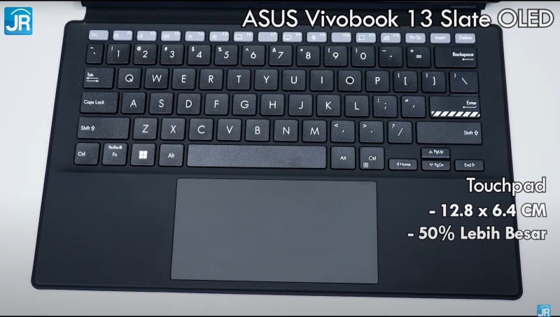 Review ASUS Vivobook 13 Slate OLED (T3300): Tablet Windows Layar OLED untuk Nonton, Kerja, Sekolah 19 ASUS Vivobook 13 Slate OLED T3300 22
