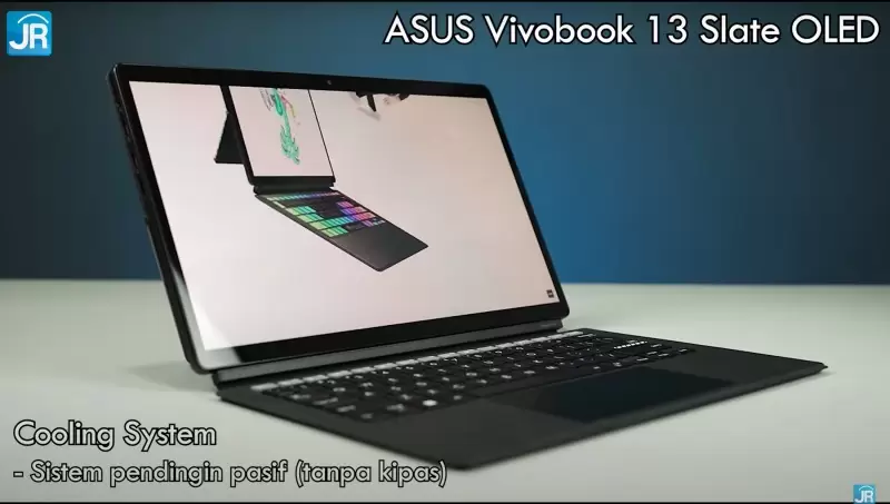 Review ASUS Vivobook 13 Slate OLED (T3300): Tablet Windows Layar OLED untuk Nonton, Kerja, Sekolah 20 ASUS Vivobook 13 Slate OLED T3300 23