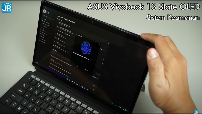 Review ASUS Vivobook 13 Slate OLED (T3300): Tablet Windows Layar OLED untuk Nonton, Kerja, Sekolah 21 ASUS Vivobook 13 Slate OLED T3300 24
