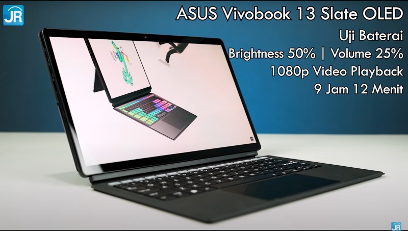 Review ASUS Vivobook 13 Slate OLED (T3300): Tablet Windows Layar OLED untuk Nonton, Kerja, Sekolah 10 ASUS Vivobook 13 Slate OLED T3300 34