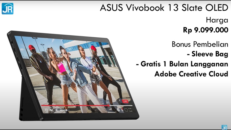 Review ASUS Vivobook 13 Slate OLED (T3300): Tablet Windows Layar OLED untuk Nonton, Kerja, Sekolah 1 ASUS Vivobook 13 Slate OLED T3300 36