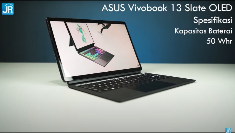 Review ASUS Vivobook 13 Slate OLED (T3300): Tablet Windows Layar OLED untuk Nonton, Kerja, Sekolah 7 ASUS Vivobook 13 Slate OLED T3300 9