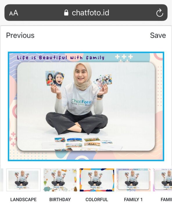 Direct Release: ChatFoto Kini Bikin Kamu Bisa Edit Foto Sebelum Dicetak, Hanya Dari Aplikasi Ngobrol 2 ChatFoto FujiFilm