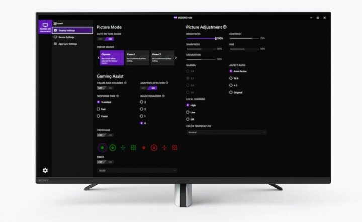 Monitor Sony Inzone