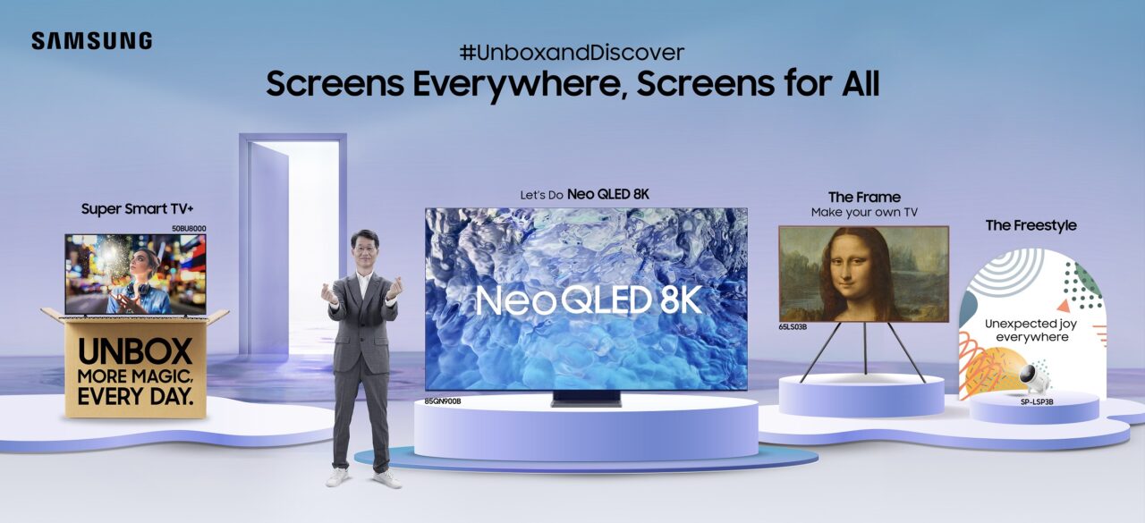 Jajaran Smart TV Samsung (2022), Resmi Melenggang di Indonesia 1 Simon Lee with Samsung TV 2022 Line Ups