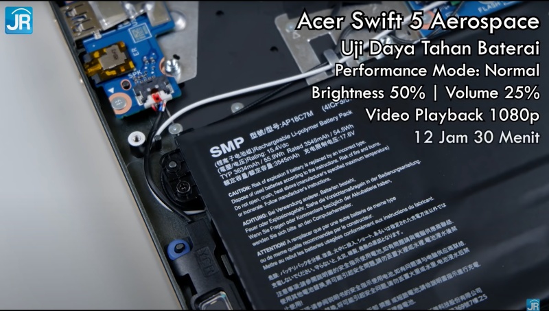 Review Acer Swift 5 Aerospace: Versi Lebih Murah, Tetap Keren dan Sangar! 17 acer swift 5 aerospace i5 41