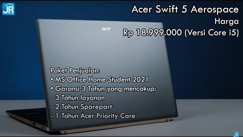 Review Acer Swift 5 Aerospace: Versi Lebih Murah, Tetap Keren dan Sangar! 1 acer swift 5 aerospace i5 43