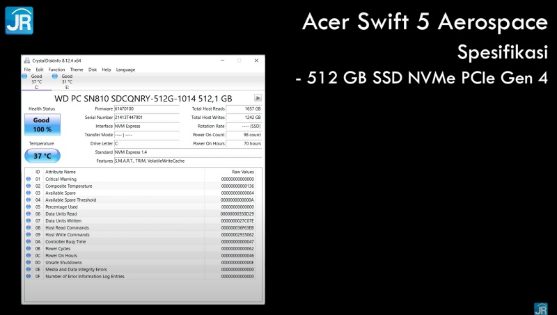 Review Acer Swift 5 Aerospace: Versi Lebih Murah, Tetap Keren dan Sangar! 5 acer swift 5 aerospace i5 6