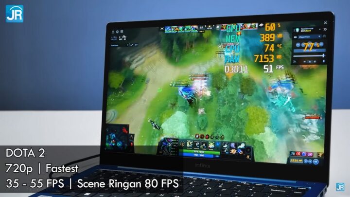 review Infinix INBook X2 Core i3 8GB 48