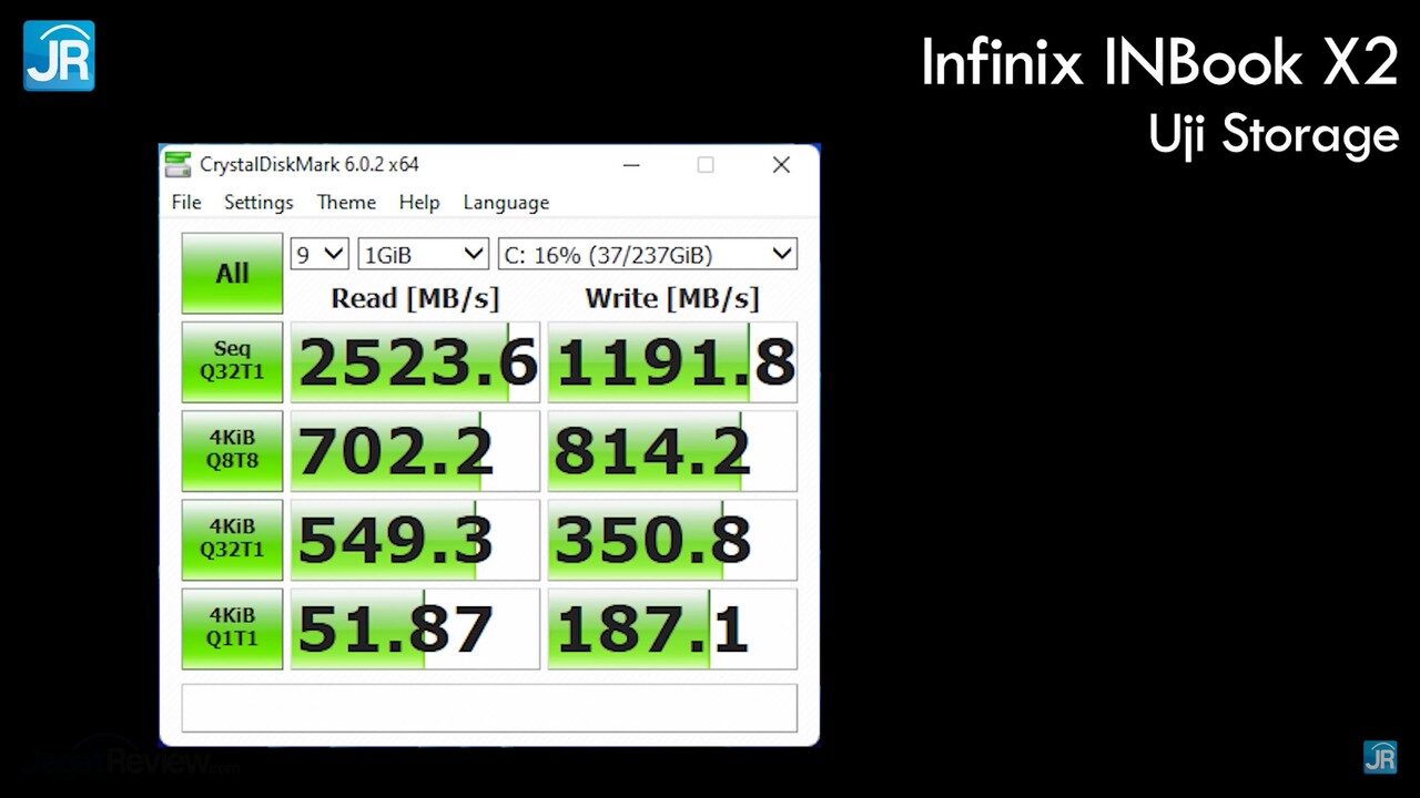 review Infinix INBook X2 Core i3 8GB