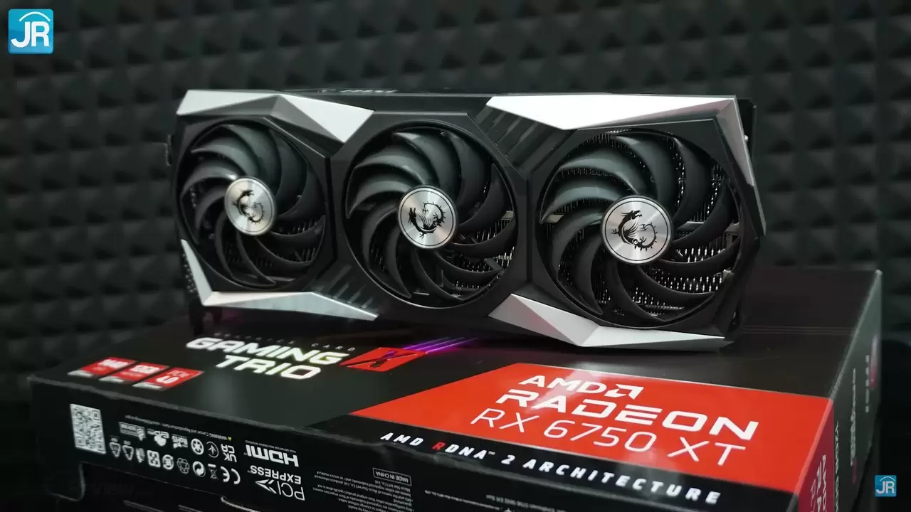 review MSI Radeon RX 6750 XT 12 GB