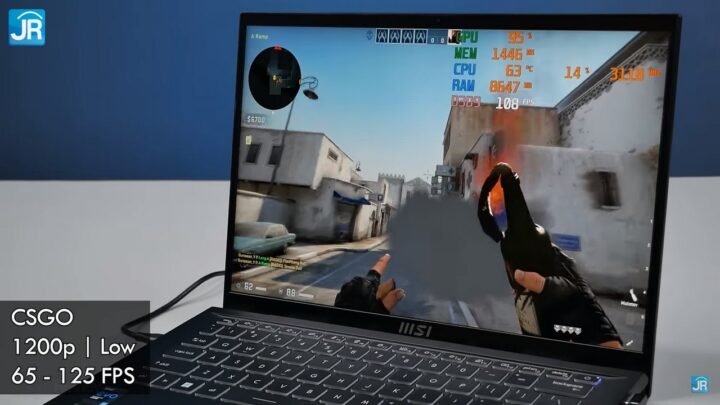 review MSI Summit E14 Evo A12M 56