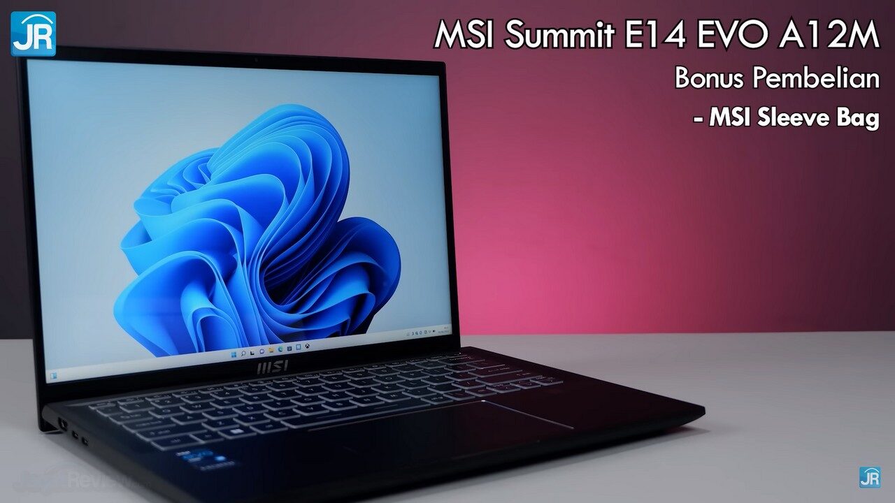 Review MSI Summit E14 EVO A12M: Laptop Tipis 12 Core Paling Murah 1 review MSI Summit E14 Evo A12M 71