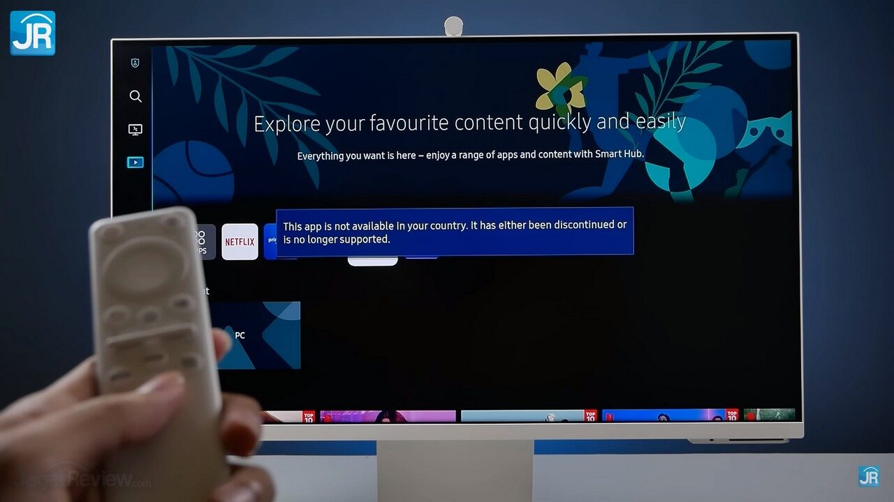 review Smart Monitor M8 54