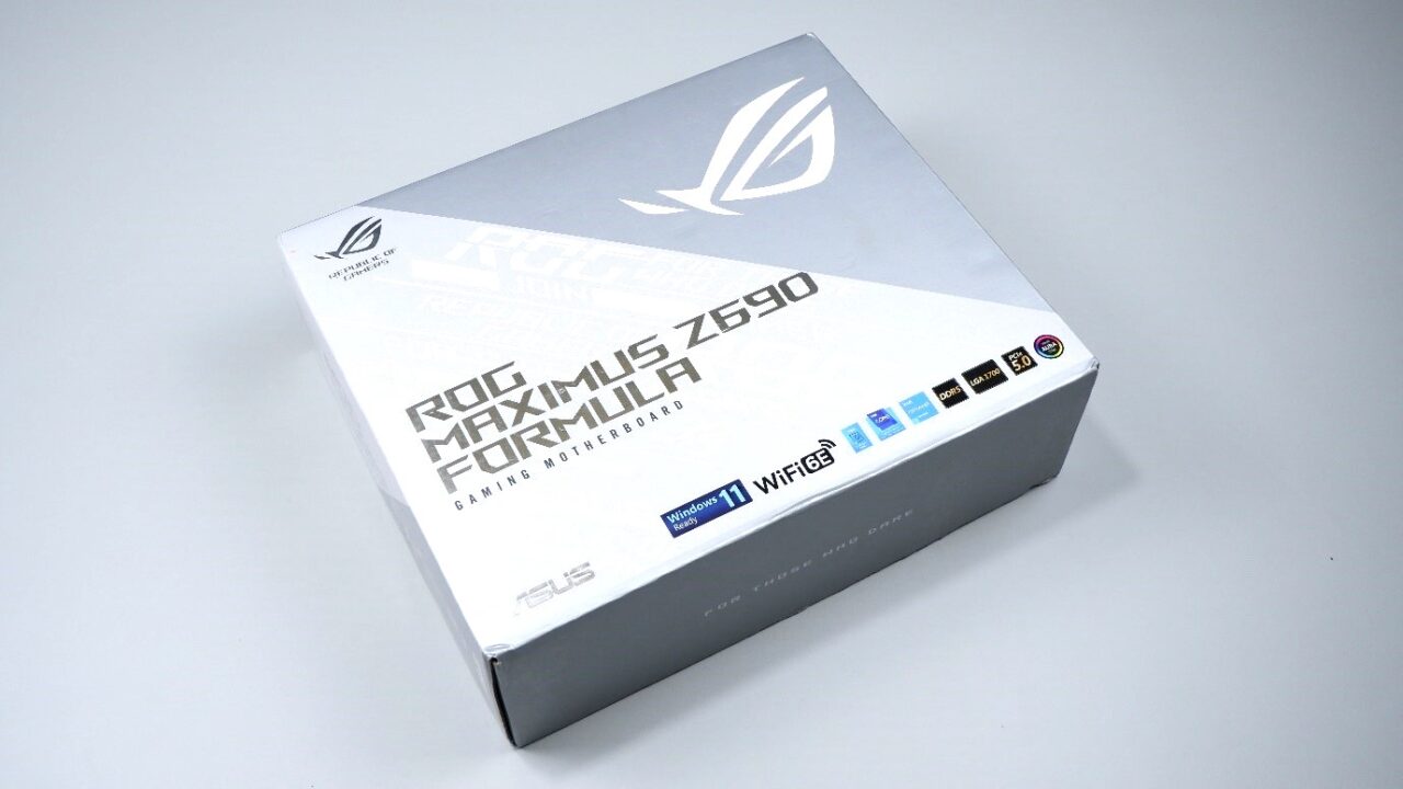 Unboxing dan Hands-On ASUS ROG Maximus Z690 Formula 1 ASUS ROG Maximus Z690 Formula
