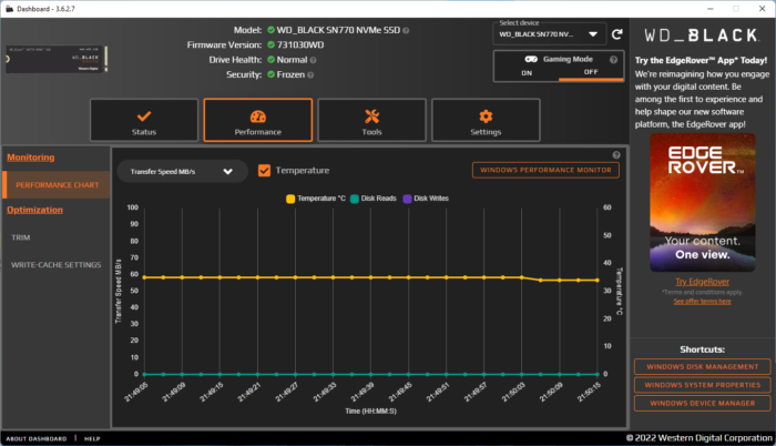 Review Storage: WD_BLACK SN770 1TB 3 2 e1656655043426