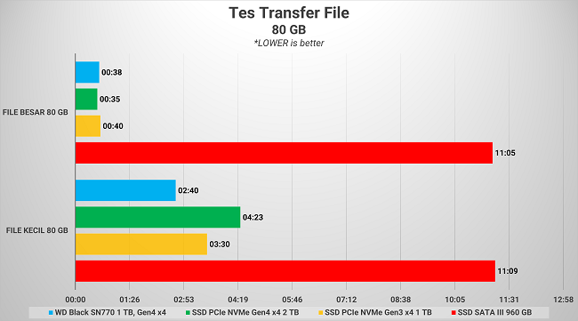 Review Storage: WD_BLACK SN770 1TB 10 7
