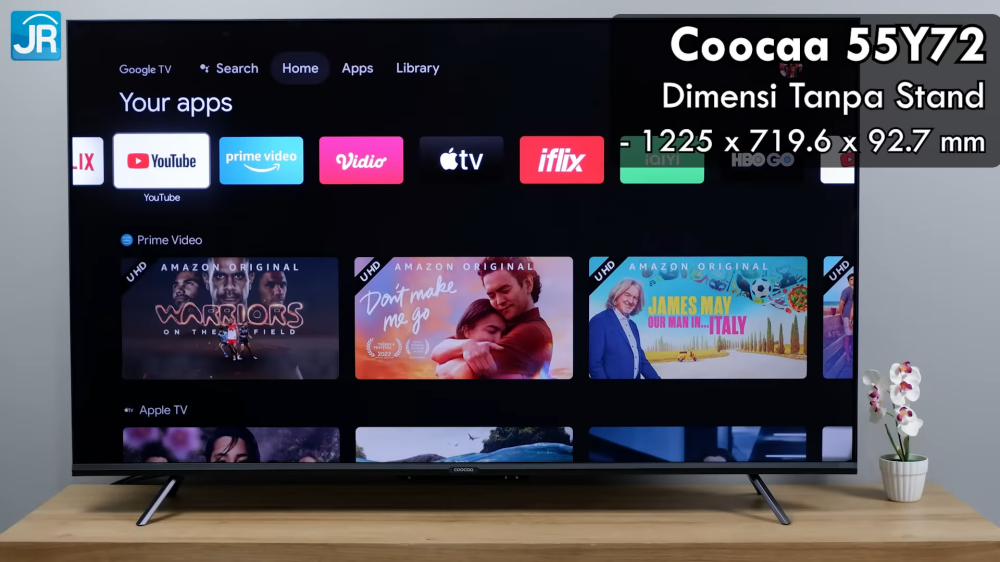 Review Coocaa 55Y72: Google TV Terjangkau dan Peduli Kesehatan Kita 6 Coocaa 55Y72 11