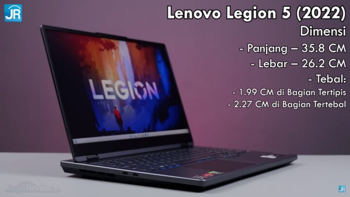 Review Lenovo Legion 5 2022 AMD Ryzen 6000 H Series 24