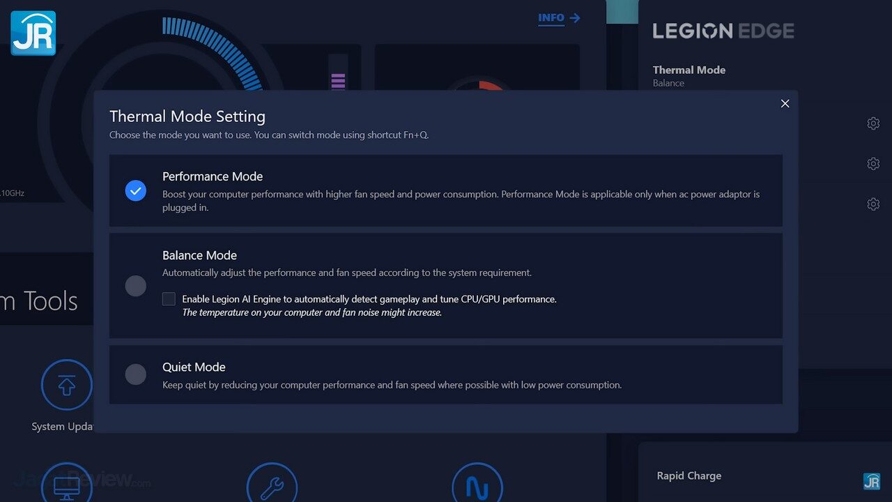 Review Lenovo Legion 5 2022 AMD Ryzen 6000 H Series 46