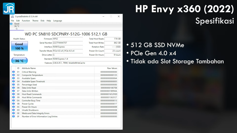 HP Envy x360 13 bf0042TU 2031