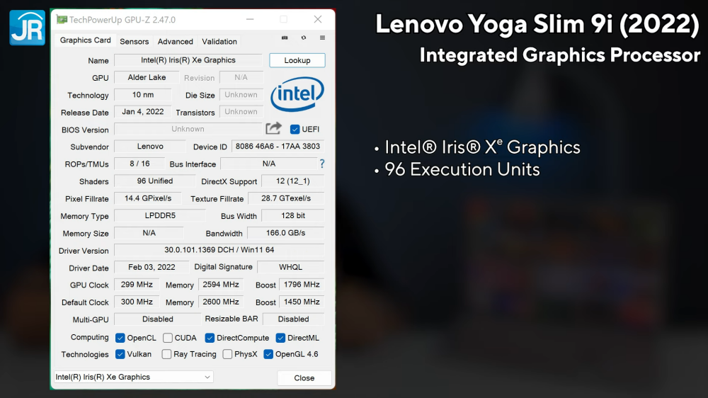Lenovo Yoga Slim 9i 14IAP7 6