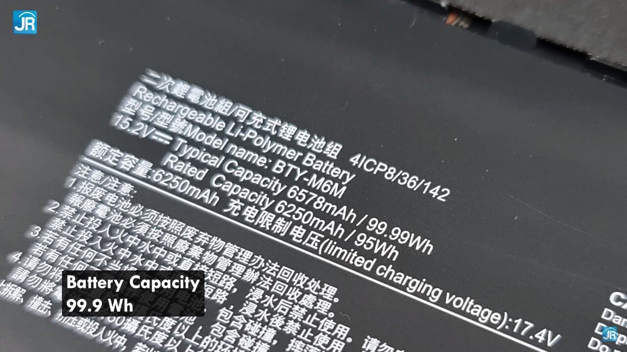 Review MSI Raider GE67 HX 19