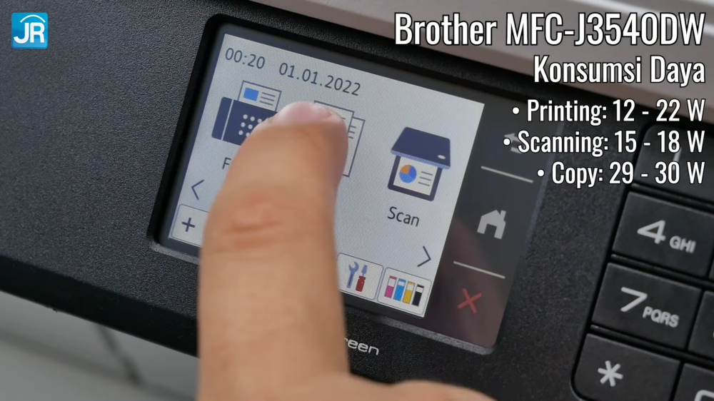 Review Brother MFC J3540DW 36