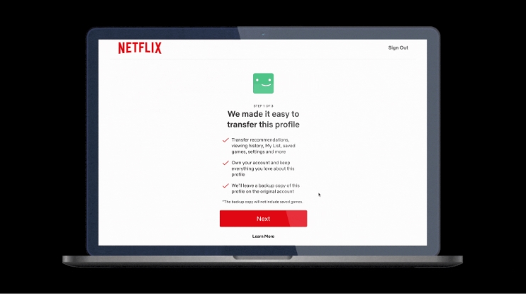 Netflix Hadirkan Fitur Profile Transfer untuk Pisahkan Akun