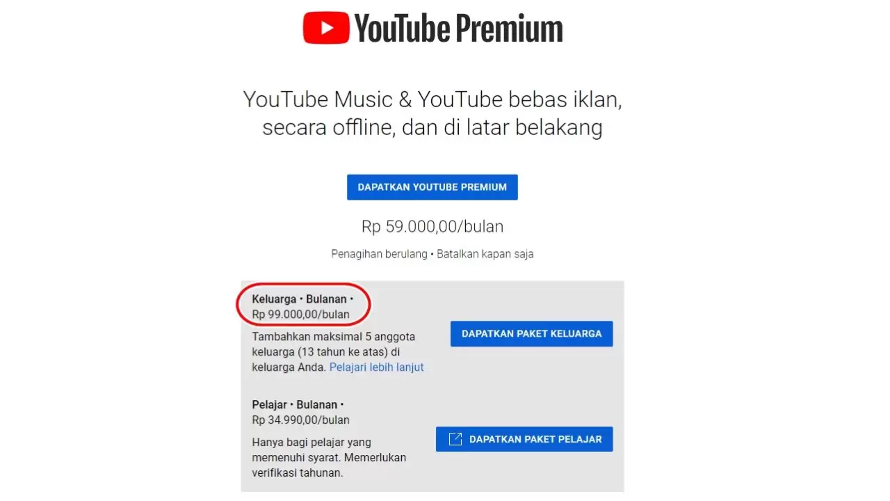 youtube premium 2