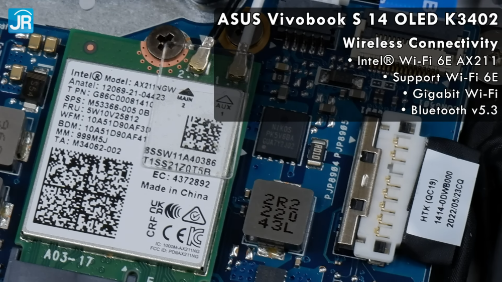 Review ASUS Vivobook S 14 OLED K3402: Laptop EVO Murah, Kencang, dan RAM Upgradeable 7 ASUS Vivobook S 14 OLED K3402 8