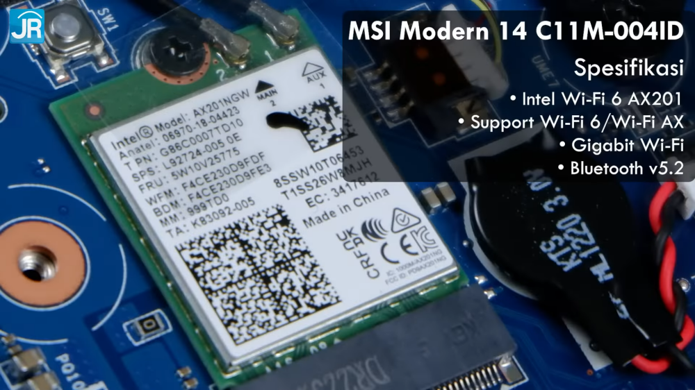 MSI Modern 14 C11M 004ID 8