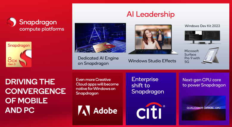 PC Mobile Windows Makin Canggih dengan Snapdragon Compute Platform 3 Snapdragon Compute Platform