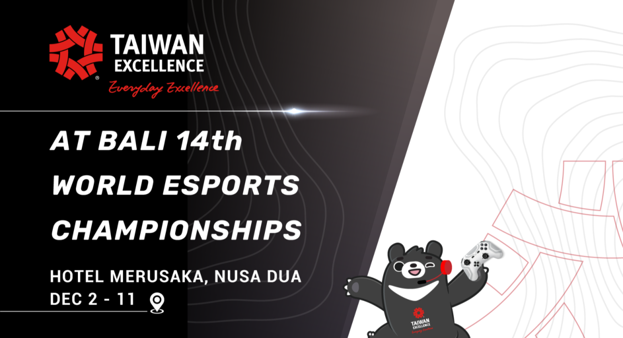 Taiwan Excellence Dukung Event IESF World Esports Championship 2022 di Bali 1 Taiwan Exellence IESF Bali